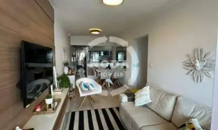 Apartamento à venda, 1 vaga, Ponta da Praia - Santos/SP