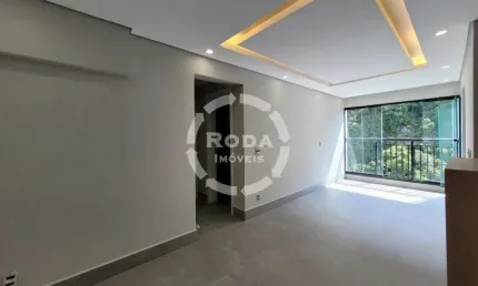 Apartamento para locação – 2 dormitórios (1 suíte) | andar alto | bairro marapé, santos (sp)