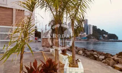 Apartamento frente mar à venda, 3 quartos, 1 suíte, 2 vagas, Boa Vista - São Vicente/SP
