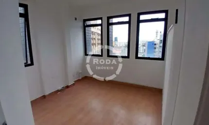 Excelente Sala Comercial na Avenida Ana Costa, Bairro da Encruzilhada, Santos-SP