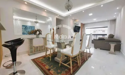 Apartamento próximo da praia à venda, 3 quartos, 1 suíte, 1 vaga, Aparecida - Santos/SP