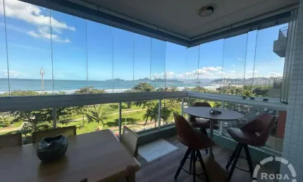 Apartamento frente mar para aluguel, 4 quartos, 4 suítes, 4 vagas, Embaré - Santos/SP