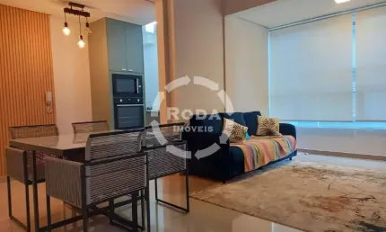 Apartamento Luxuoso de 3 Suítes com Varanda de Frente para o Mar na Praia do Itararé, São Vicente