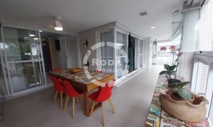 Apartamento à venda, 3 quartos, 3 suítes, 3 vagas, Ponta da Praia - Santos/SP