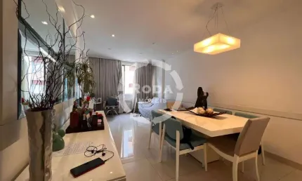 Apartamento sofisticado no boqueirão – 3 suítes, reformado, perto da praia - santos/sp