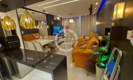 Apartamento de 1 Dormitório Reformado e Porteira Fechada – Embaré, Santos