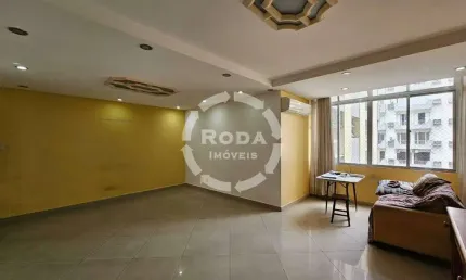 Apartamento gigante no josé menino – 203 m²em 2 dormitórios sendo 1 suíte.