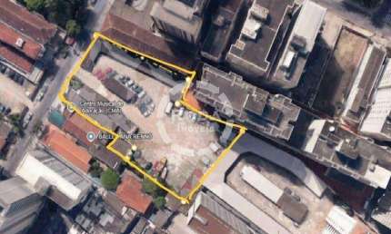 Maravilhoso Terreno à Venda no Centro de São Vicente de 3.105m² de área a 2 quadras da Praia do Gonzaguinha
