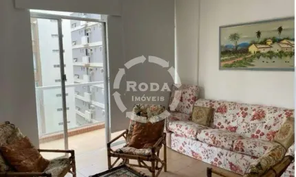 Apartamento com 02 dormitórios à venda no gonzaga em santos/sp com vista ao mar.