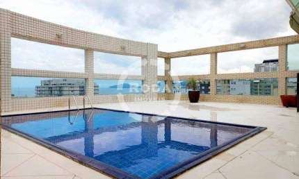 Cobertura Triplex à venda, 3 quartos, 3 suítes, 2 vagas, Gonzaga - Santos/SP