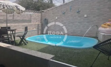 Casa à Venda – 294m² | 4 Suítes | Piscina | 3 Vagas | Ponta da Praia – Santos/SP