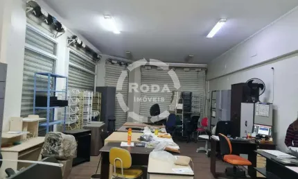 Ponto comercial para alugar na Avenida Senador Feijó, --, Encruzilhada, Santos