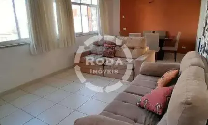 Apartamento com 3 quartos à venda na Rua Jorge Tibiriçá, --, Gonzaga, Santos