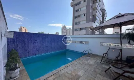 Cobertura Duplex à Venda – 192m² | Piscina Privativa | 2 Dormitórios (1 Suíte) | 2 Vagas – Santos/SP