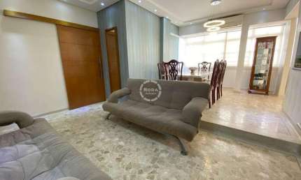 Apartamento, 3 dormitórios, 2 suítes, 2 vagas, Ponta da Praia - Santos.
