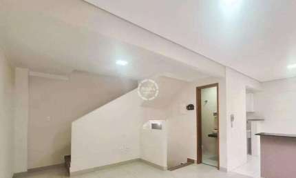 Casa Triplex à venda, 2 quartos, 1 vaga, Macuco - Santos/SP