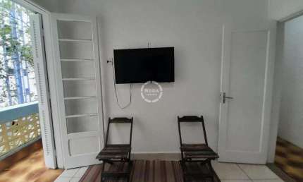 Apartamento com 1 quarto à venda na Rua Monteiro Lobato, --, José Menino, Santos