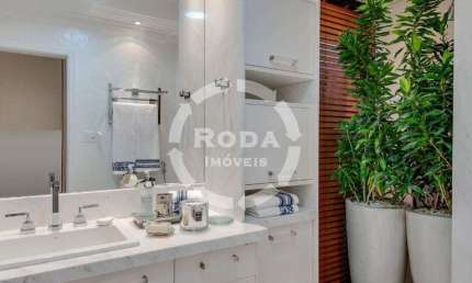 Apartamento para aluguel, 4 quartos, 4 suítes, 3 vagas, Gonzaga - Santos/SP