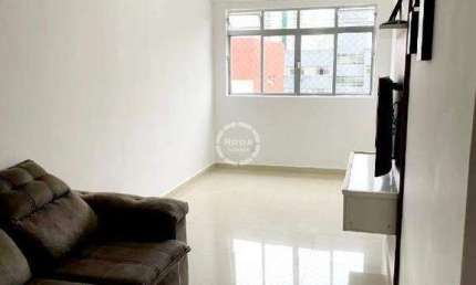 Lindo apartamento com dois dormitórios na Vila Mathias em Santos/SP