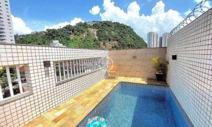 Casa Triplex com 4 suites a venda no bairro Marapé - Santos