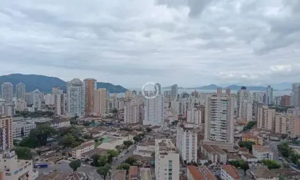 Excelente Cobertura Duplex 3 Dormitórios, 3 Suítes em ótimo Residencial Clube na Ponta da Praia, Santos-SP
