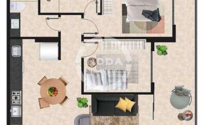 Apartamento à venda, 2 quartos, 1 suíte, 1 vaga, José Menino - Santos/SP