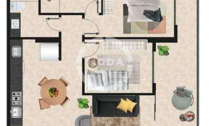 Apartamento à venda, 2 quartos, 1 suíte, 1 vaga, José Menino - Santos/SP