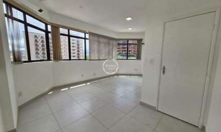 Sala comercial para locação, no bairro da Pompéia em Santos.