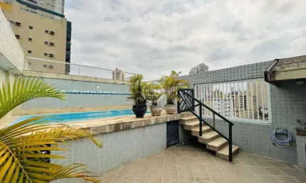 Cobertura com piscina 3 Quartos e 4 banheiros à Venda, 272 m²