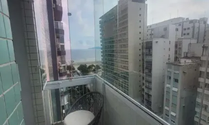 Apartamento à venda, 1 quarto, 1 vaga, Embaré - Santos/SP