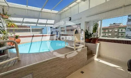 Cobertura Duplex à venda, 2 quartos, 1 suíte, 2 vagas, Embaré - Santos/SP
