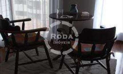 Flat à venda, 1 quarto, 1 suíte, 1 vaga, Ponta da Praia - Santos/SP