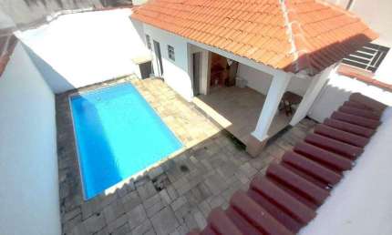 Casa com 3 quartos para alugar na Rua Otávio Spagnuolo, --, Boqueirão, Santos