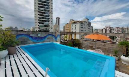 Cobertura com 3 dormitórios à venda, 270 m² - José Menino - Santos/SP