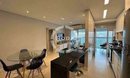 Apartamento com Varanda Gourmet e Lazer Completo na Quadra da Praia – José Menino, Santos