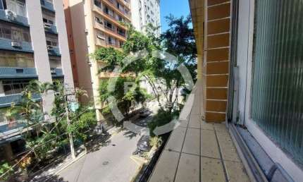 Apartamento 1 Dormitório com Vista para o Mar, uma quadra da Praia a venda no Boqueirão – Santos.