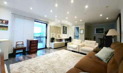 Cobertura 227m2 com 3 dorm / vista MAR / 3 vagas / portaria 24h.