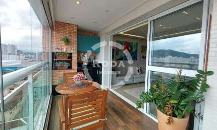 Apartamento a venda no Gonzaga - 3 Dormitórios (1 Suíte) - Lazer Completo - 2 Vagas