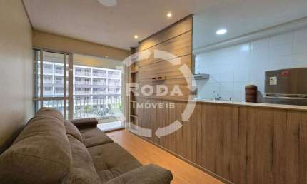 Apartamento à venda, 1 quarto, 1 suíte, 1 vaga, Vila Mathias - Santos/SP
