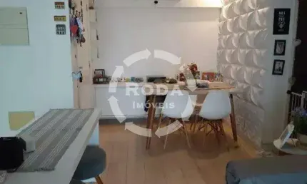 Apartamento à venda – 62m² | 2 dormitórios (1 suíte) | varanda | 1 vaga | – santos/sp