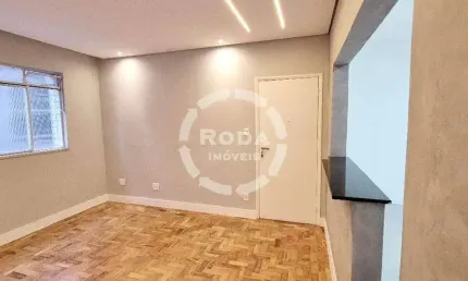 Apartamento Amplo de 3 Dormitórios para venda no Embaré, Santos