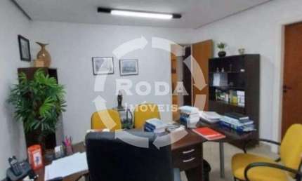 Conjunto Comercial 100m² no Ed. Cita di Consenza – Próx. ao Fórum de Santos