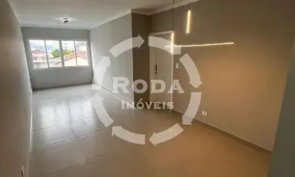Excelente apartamento a venda em santos no bairro do embaré