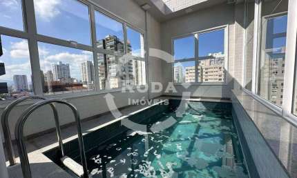Cobertura Duplex com 3 Quartos na quadra da Praia - Embaré