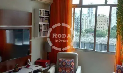 Apartamento 2 Quartos Suíte 1 vaga Canal 3 Praia do Gonzaga, Santos SP