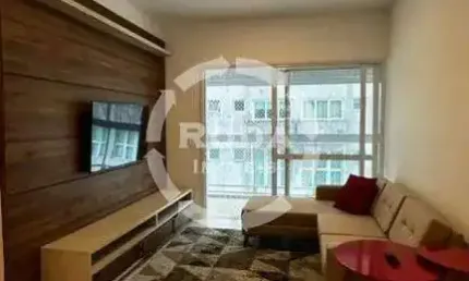 Apartamento para aluguel, 2 quartos, 1 vaga, Gonzaga - Santos/SP