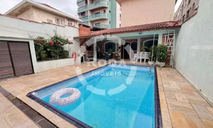 Casa com 4 quartos à venda na Rua Delphin Moreira, --, Embaré, Santos