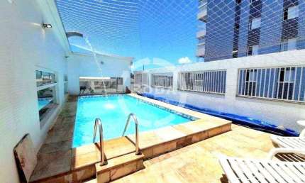 Cobertura Duplex Alto Padrão com 3 dormitórios e lazer privativo na Aparecida, Santos