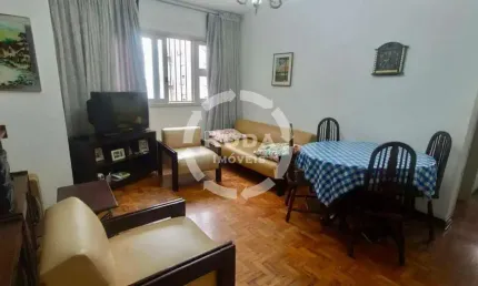 Apartamento à venda, 1 quarto, 2 vagas, boqueirão - santos/sp