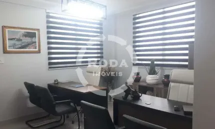 Sala comercial mobiliada - bairro aparecida - 60 metros